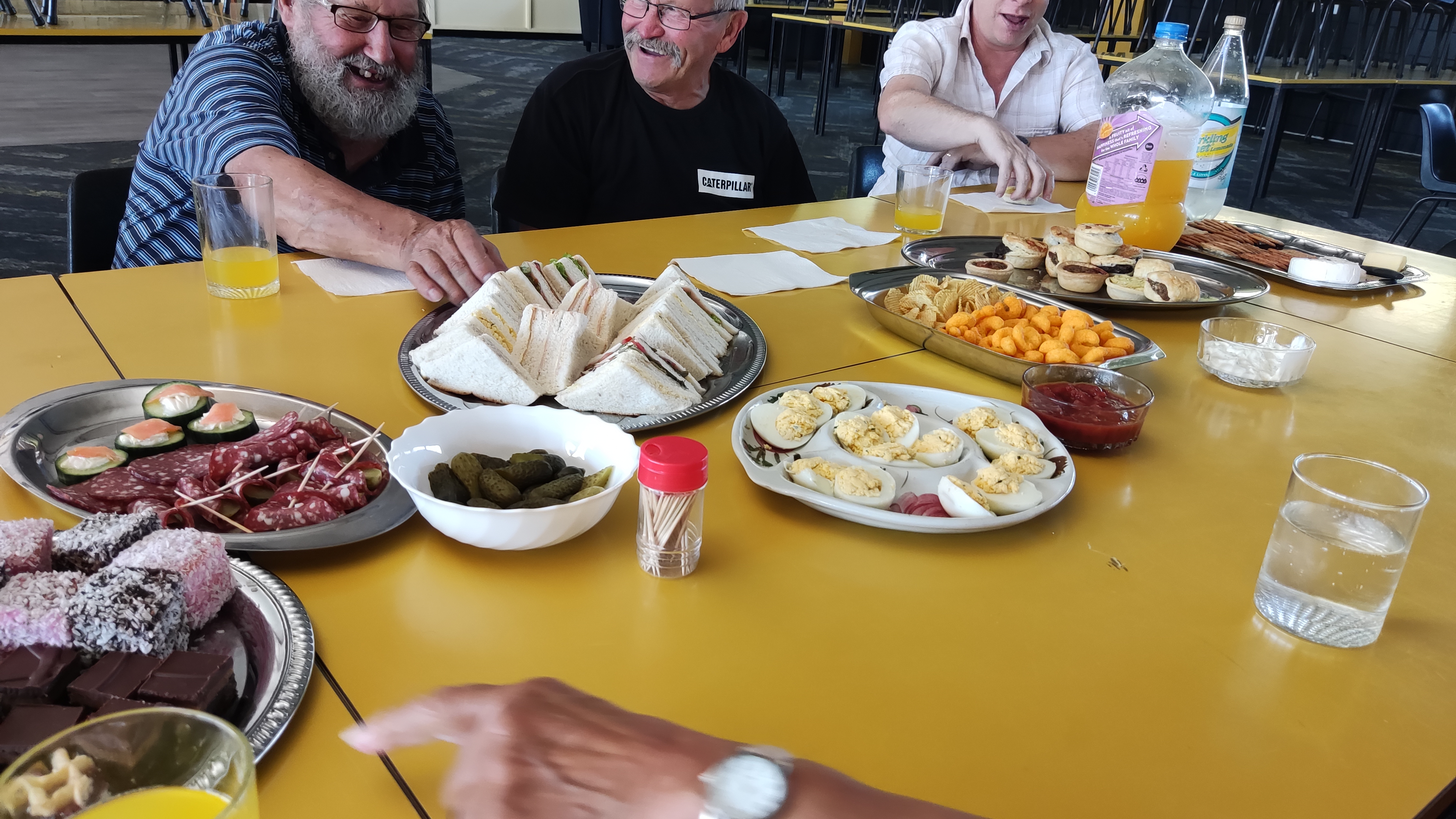 Birthday finger food